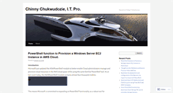 Desktop Screenshot of chinnychukwudozie.com